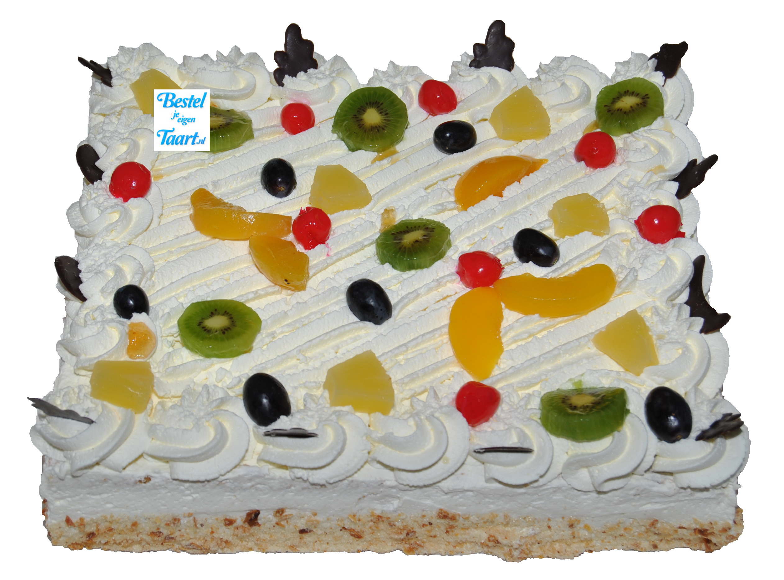 Verwoesting patroon verjaardag grote slagroom taart bestellen | bakkerijspecialiteiten