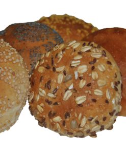 Mini broodjes wit gesorteerd (per 6)